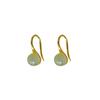 Tichiya Real Hetian/White Jade Earrings: 925 Sterling Silver, Ancient Chinese Style, High-End Elegance for Women