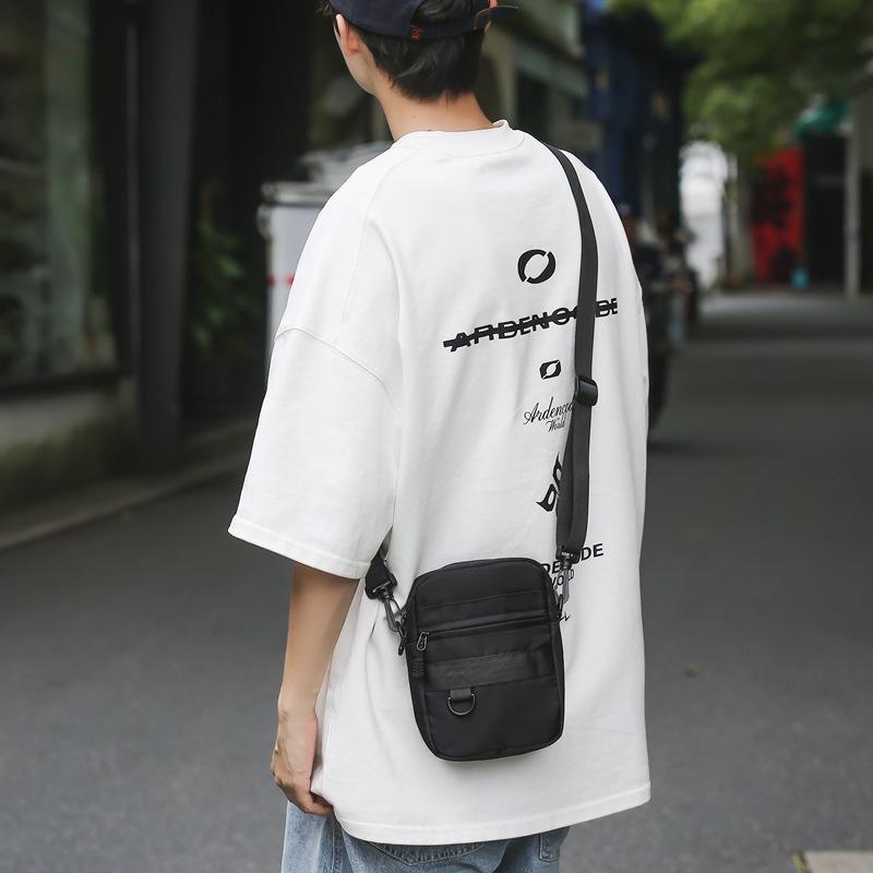 Trendy Brand Small Satchel Women'S Functional Tooling Crossbody Small Square Bag Mobile Phone Bag Shoulder Bag Men'S Outdoor Small Backpack