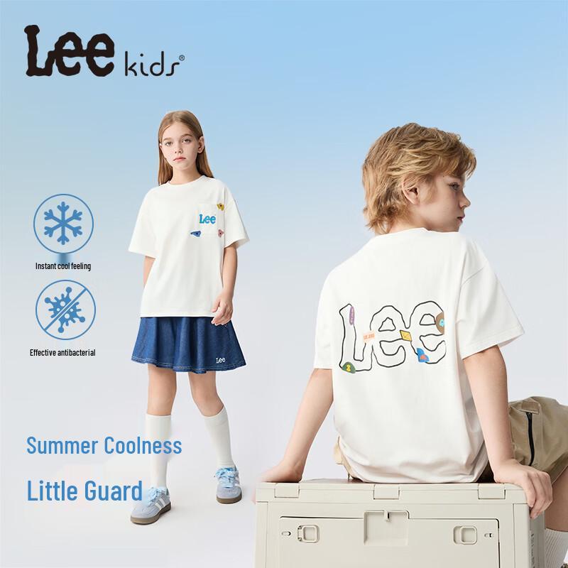 Lee Kids Cooling Antibacterial Short-Sleeve T-shirt 160