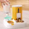 Automatic Pet Feeder 2-in-1 Pet Food Feeder And Water Dispenser Large Capacity Cat Feeding Station for Small Medium Cats Dogs
