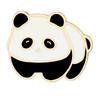 4 Stili Carini Panda Smalto Spille Cartoon Animale Che Gioca Dorate Spille da Bavero Per Ragazze Borsa Zaino Abito Distintivo Accessori