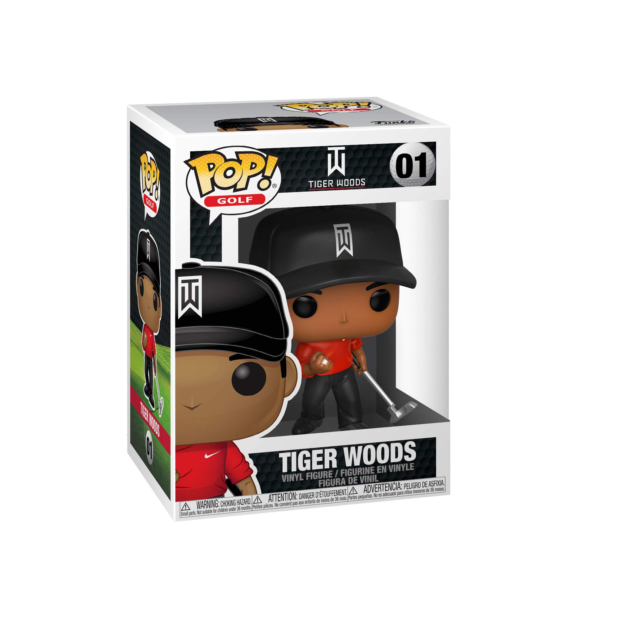

FUNKO Tiger Woods POP! GOLF (Red Shirt)