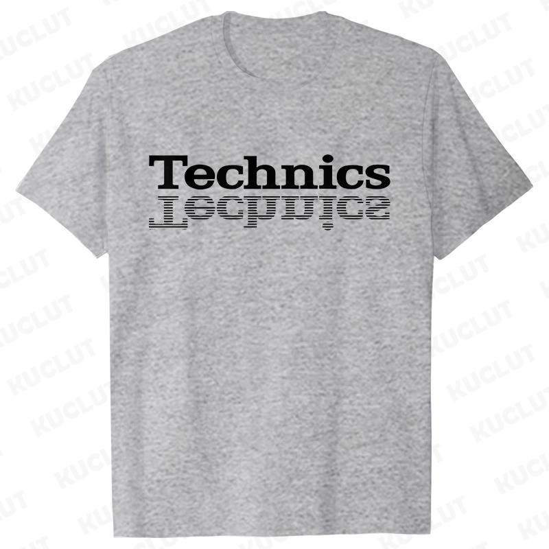 

Футболка Technics Dj Вертушка Музика Хаус Техно Електронна Хіп-Хоп Нова Гаряча Літня Футболка Мода Повсякденний Вуличний DJ Музичні Футболки 4XL