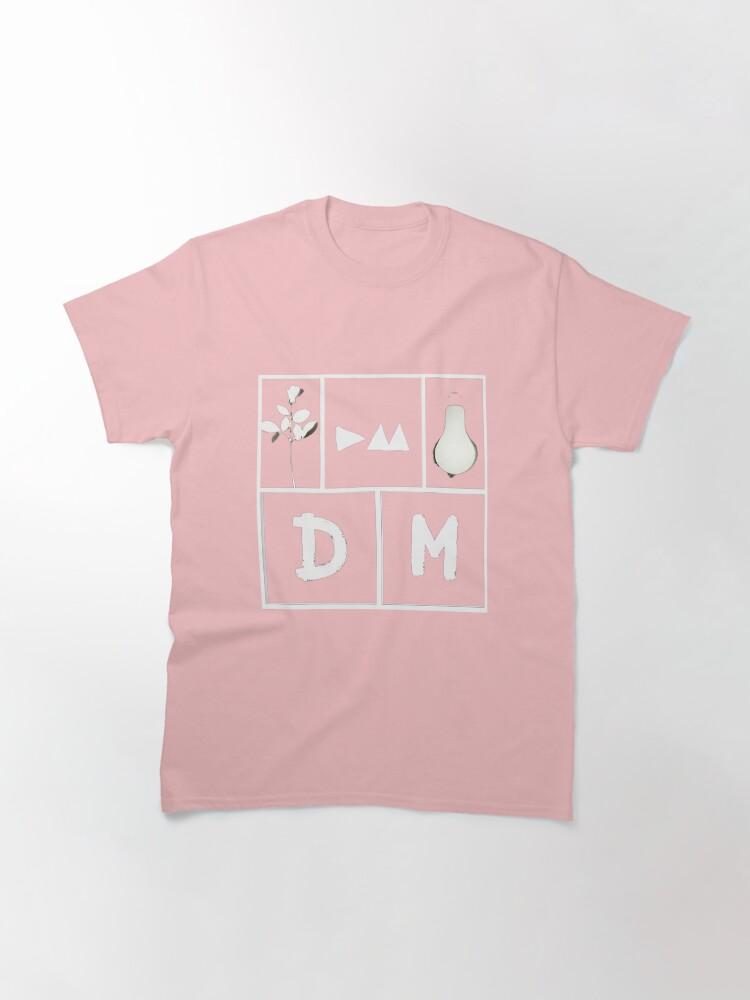 Depeche Mode Minimal Symbol Art – Abstract Monochrome Design Classic T-Shirt