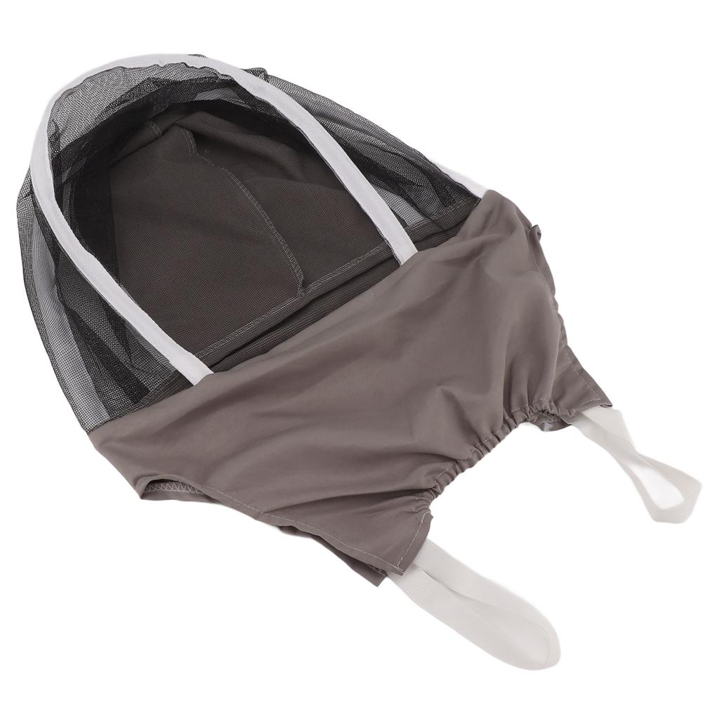 Beekeeping Veil Hat Head Protection Mesh Cap Nylon Breathable Sun Proof Beekeeping Equipment for Fishing Hiking Outdoor