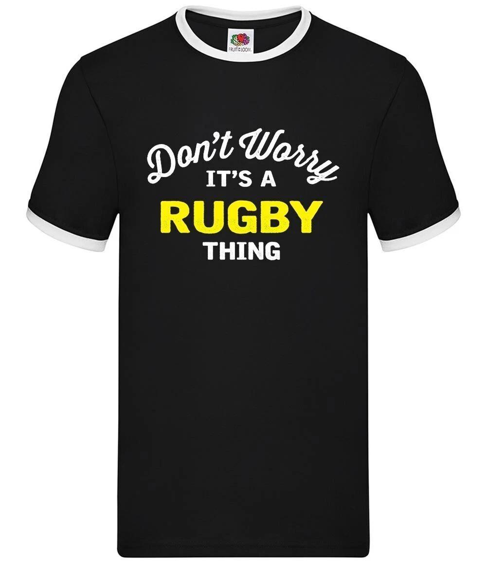 Don T Worry È Rugby Cosa - Uomo Suoneria - League Union Player Inghilterra Love 4XL