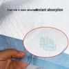 Coussinets de siège de toilette portables jetables en forme de U: Tapis de sol absorbant et anti-éclaboussures pour salles de bain d'hôtel