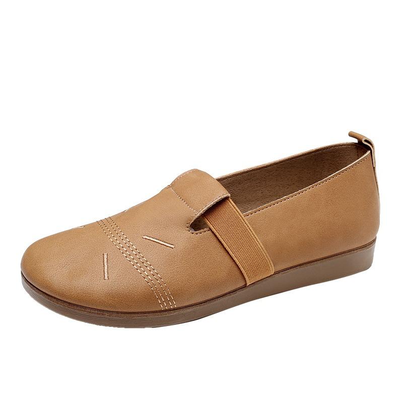 New Beijing Cloth Shoes Women's Single Shoes Breathable Comfortable Soft Sole Women's Shoes Work Shoes Casual Shoes