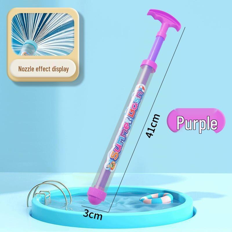 High-Pressure Rotating Fireworks Water Gun: Long-Range Summer Beach Toy