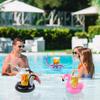 Aufblasbares Getränkehalter-Set Tablett Schwimmender Getränkeuntersetzer Poolparty-Dekoration Bar Spas Für den Sommer