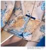 Silk Jacquard Satin Plus Size Oriental Vintage Jacket