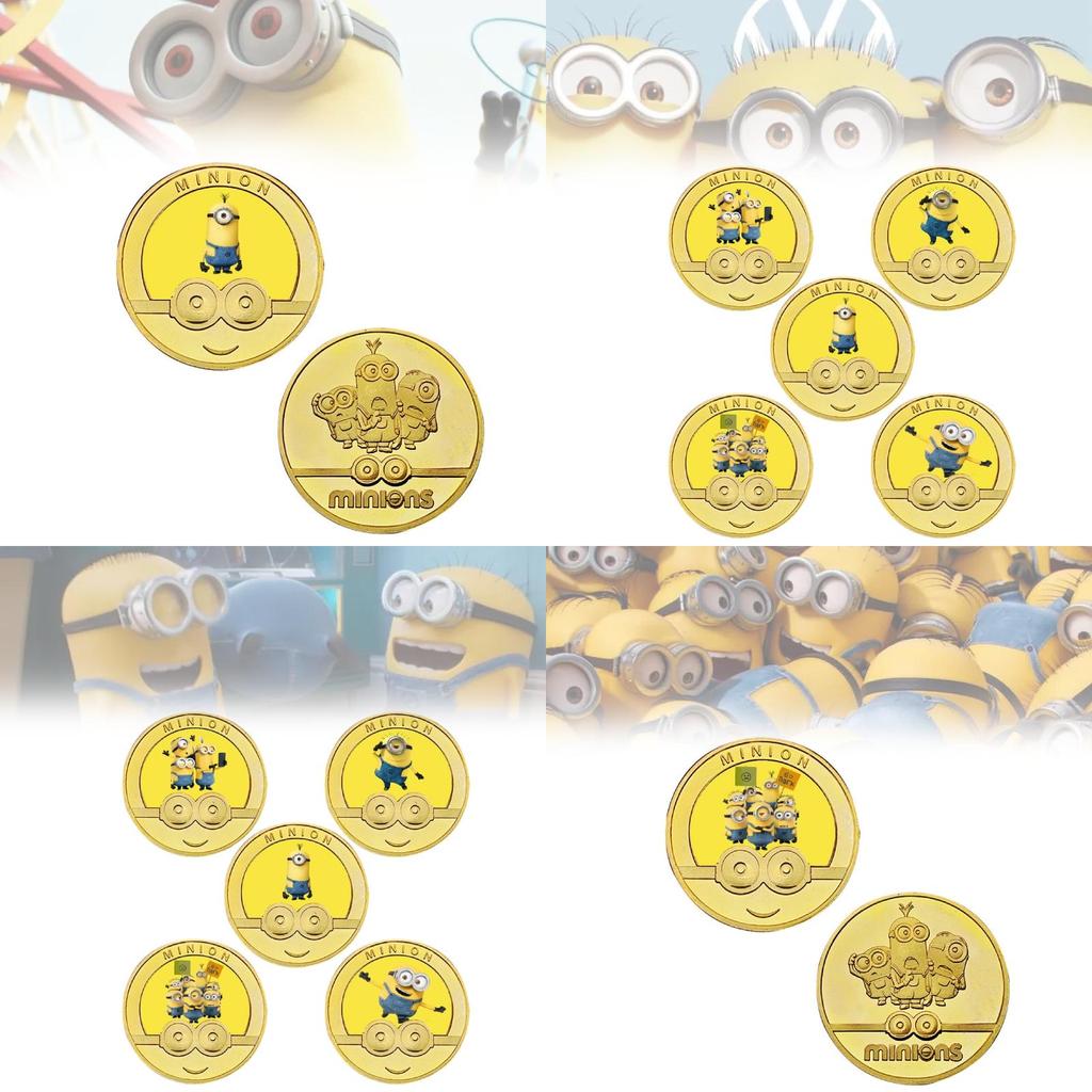 Adorable Minion Kevin Despicable Me Commemorative Coin Gift For Kids And Friends