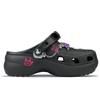 Crocs Classic Platform Clog Clogs Women's Black Pink