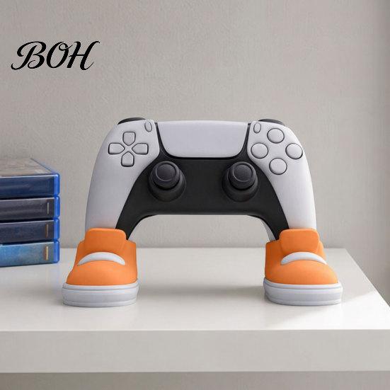 Game Controller Storage Rack 2PCS Stands, Durable Anti-Slip Space-Saving Organizer, Gaming Shelf Accessories Stable Strong Load-Bearing Capacity