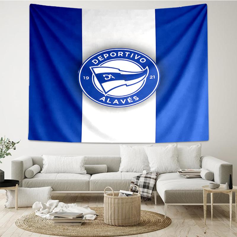 1PC Deportivo FC Printed Tapestry Room Decoration Wall Hanging for Living Room Bedroom, dormitory, Birthday and Christmas gifts