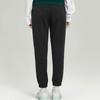 Skechers Solid Color Casual Versatile Mid-Rise Knitted Sports Pants Women bottoms Carbon-Black P423W053-0018