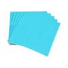 Lot de 20 serviettes en papier 33 x 33 cm Tendance Uni turquoise