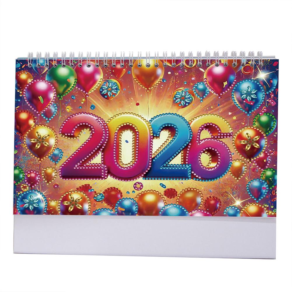 

5D/DIY Календарь Алмазная Живопись Бумажный Настольный Календарь Многоцелевой Кристальный Календарь Набор для Свадьбы Дня Рождения Праздника