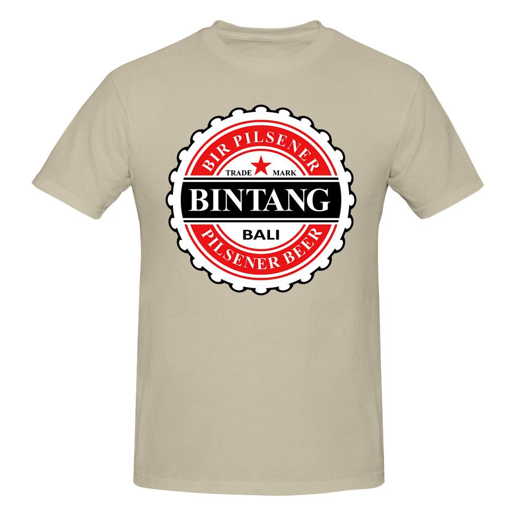 Funny Bir Bintang Bali Beer Unisexs Printed Tshirt Unisex T Shirtharajuku