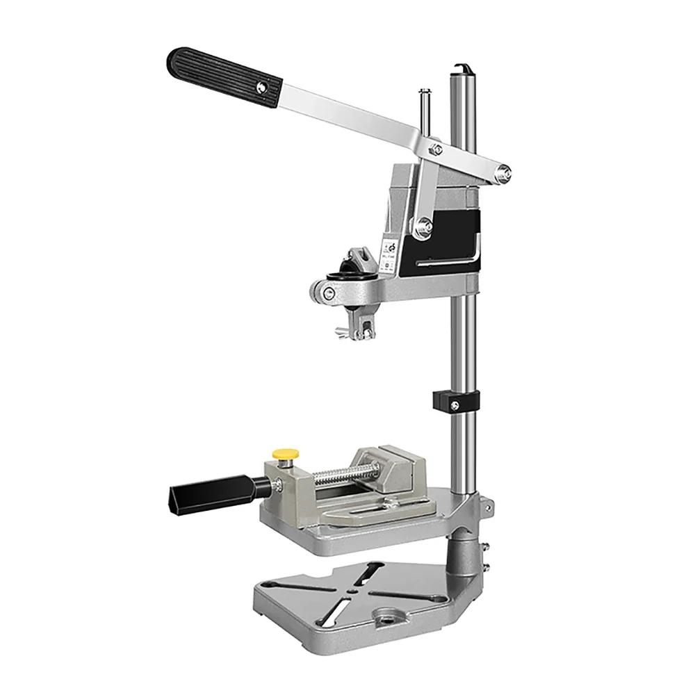 Multifunctional Aluminum Drilling Machine Vise Table for Milling Carving Woodworking Power - 2.5 Inch Benchtop Flat Vise