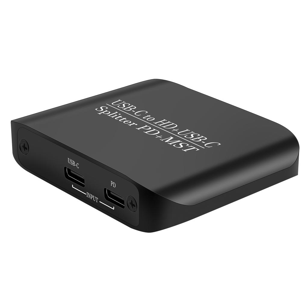 4K60TYPE-C to HDMI+TYPE-C Adapter Same Display PD Power Supply Splitter MST/PD