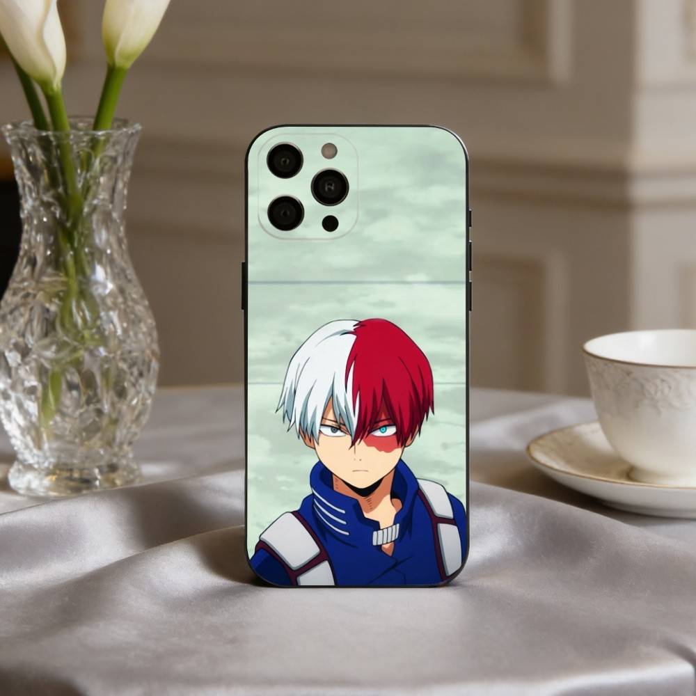 

S-Шото-О Т-Тодороки М-MHA-A Чехол для телефона Силиконовый Мягкий Для IPhone 17pro 16 15 14 13 12 11 X XR Plus Pro Max Plus iPhone17air