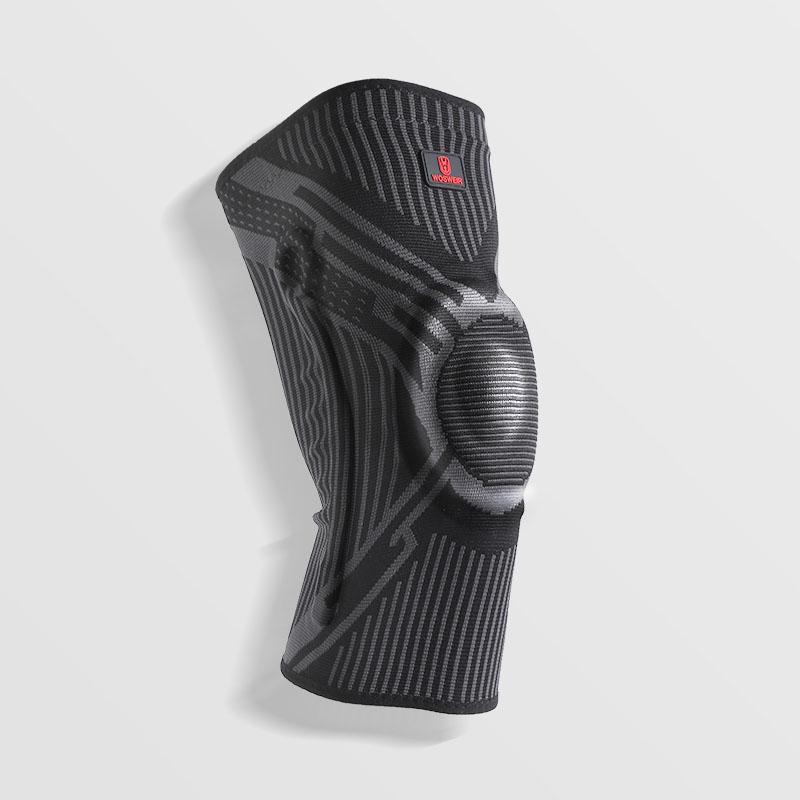 1/2PCS Silicon Padded Basketball Knee Pads Patella Brace Kneepad Joint Support Fitness Compression Sleeve Protector