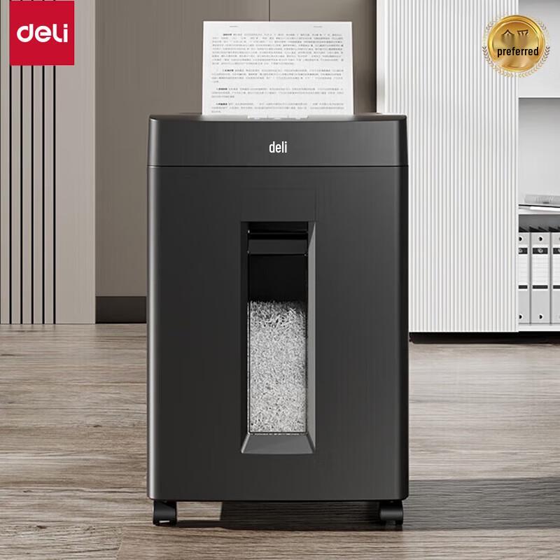 

Deli GA666 High-Security Business Shredder CN plug (adapter included) Black