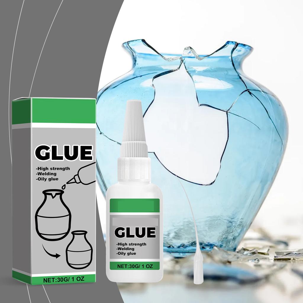 30ml Transparent Quick-drying Glue Liquid Adhesive Patch Seamless Waterproof Multifunctional Oily DIY Liquid Transparent Sol