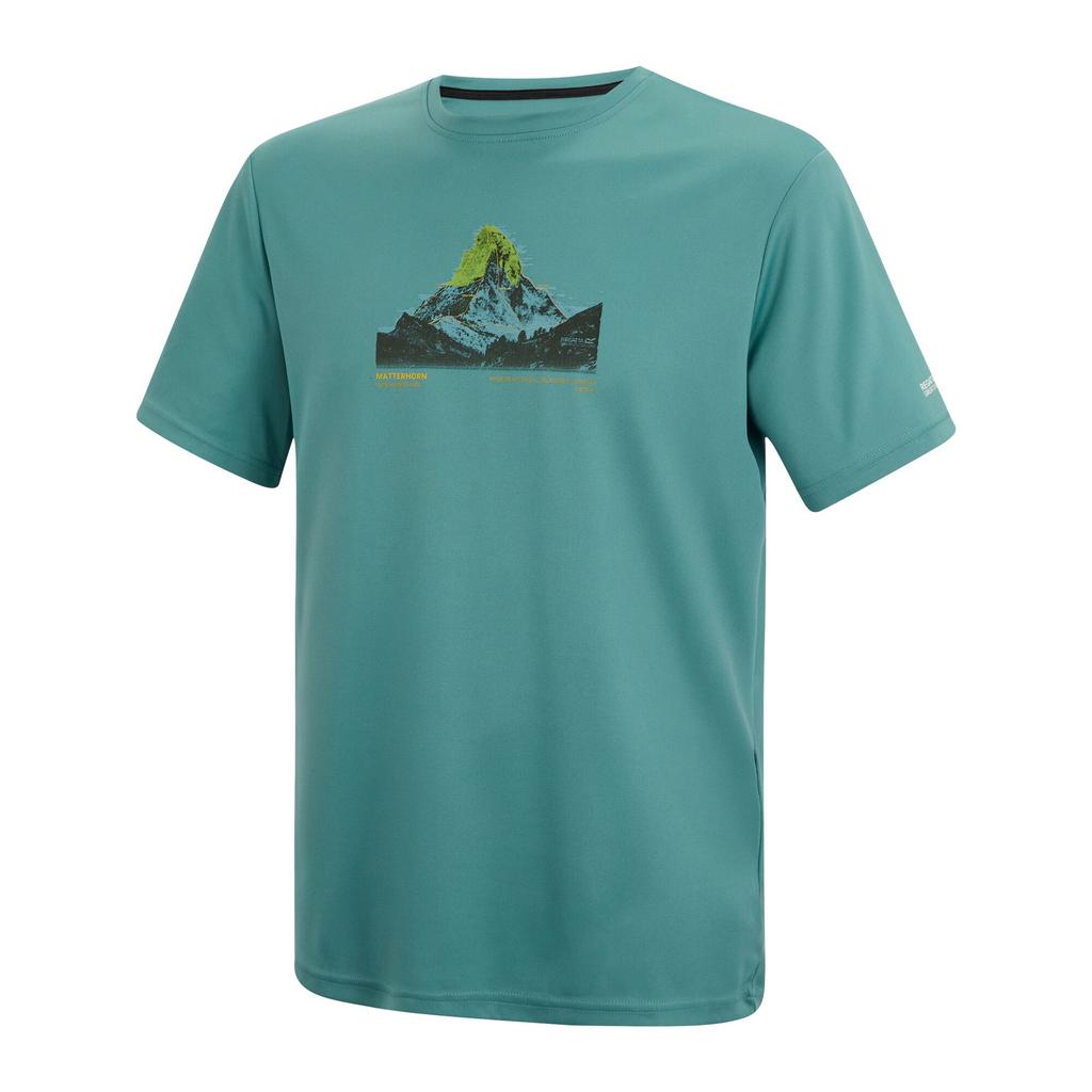 Regatta Mens Fingal Mountain Scene T-Shirt