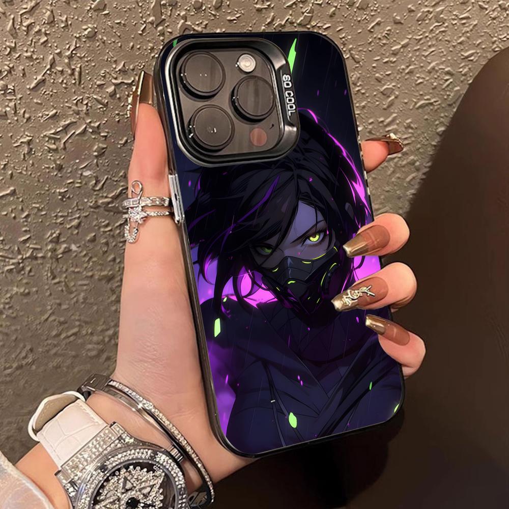 Valo Viper Phone Case for iPhone 17 16 15 14 13 12 11 X XR XS Air Pro Max Plus Black Colorful Silver Cover