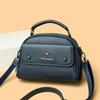 Soft Leather Small Square Bag Premium Texture Handbag New Versatile Large Capacity Shoulder Crossbody Bag