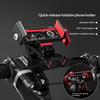 BENGGUO Bicycle Motorcycle Phone Mount 360-Degree Rotation Adjustable Handlebar Holder Aluminum Alloy Anti Shake