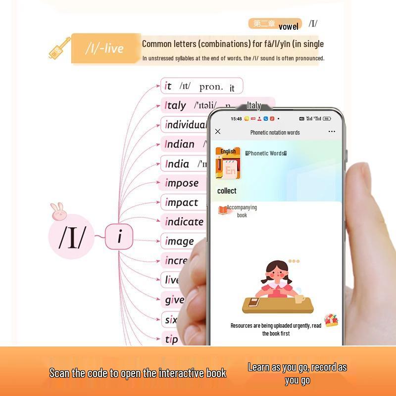Children's Phonics & Phonetic Symbols: 2-Book Set for Quick English Word Memorization