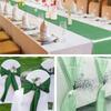 12x108 Inch Table Runner Solid Color Tablecloth Luxury Dining Table Decoration  Wedding Decoration