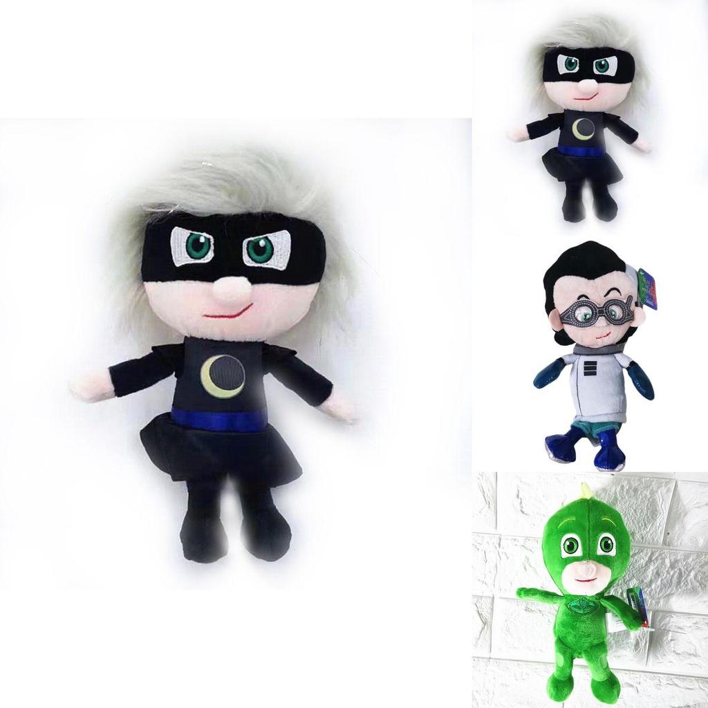 Adorable Pj Masks Plush Doll Toy Featuring Catboy Gekko Luna Girl Owlette And Romeo For Kids