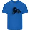 Abstract Motocross Rider Dirt Bike Unisexs Light Cotton TShirt