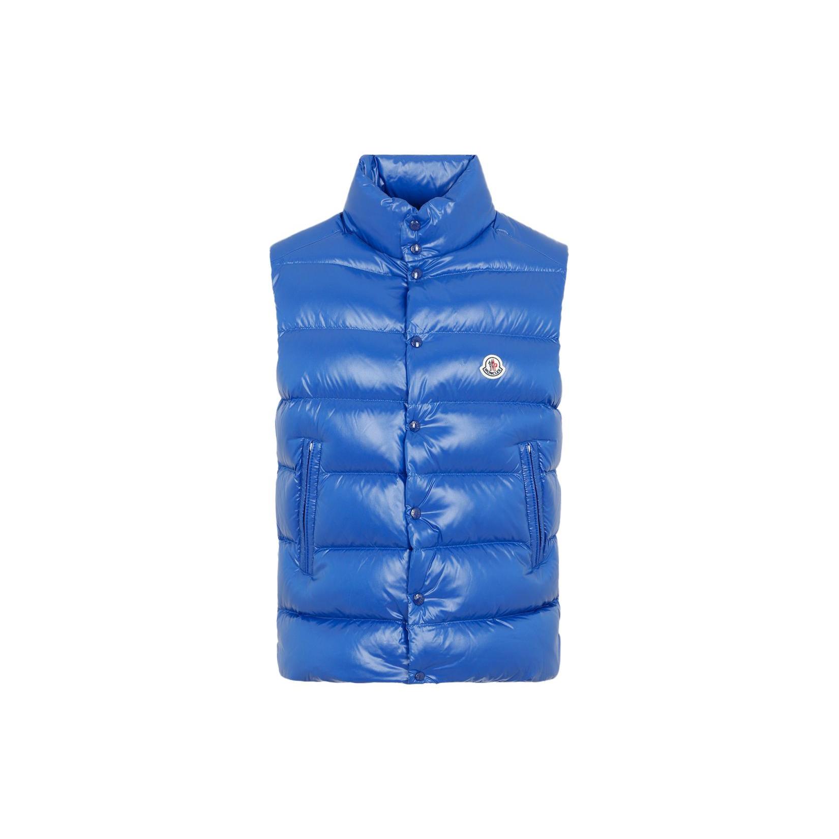 Moncler Tibb Down Vest Unisex Blue
