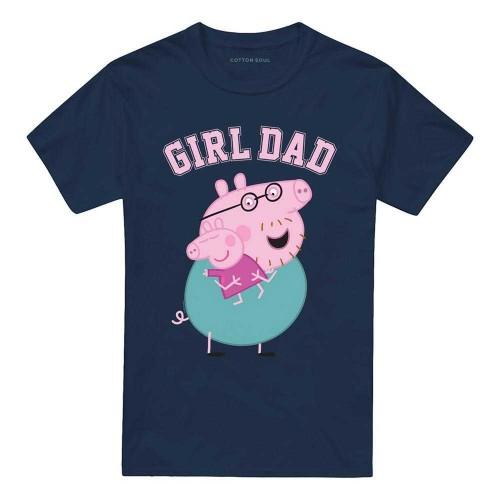 Peppa Pig Unisex Adult Girl Dad Daddy Pig T-Shirt