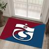 Trabzonspor FC Design Crystal Velvet Carpet Cozy Non?Slip Printed Rug For Bedroom Living Room Entrance