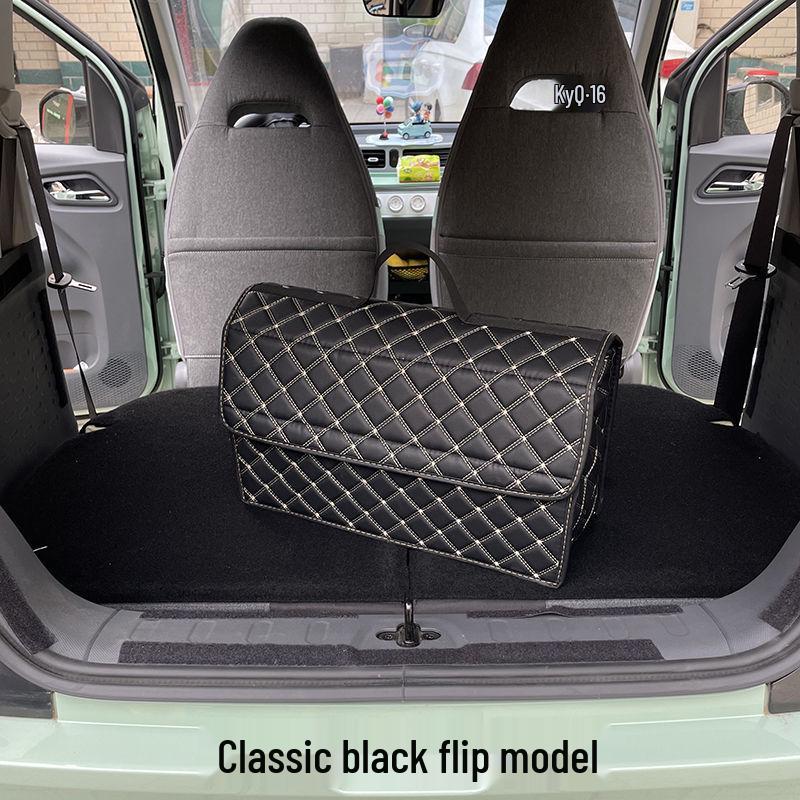 ארגונית תא מטען Bestune Pony Car: תיק פנימי לאחסון וכבל טעינה