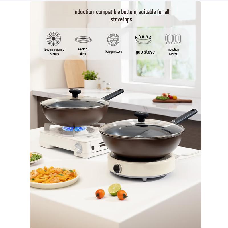 

COOKER KING 32cm Non-stick Stir-fry Wok