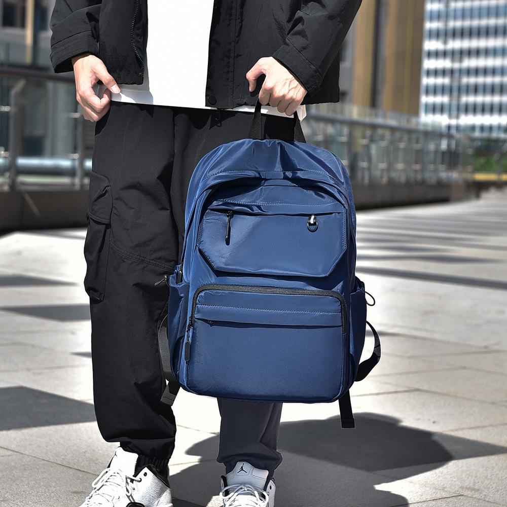 Backpack for Men's Schoolbag for Middle School Students Trendy Men's Backpack Fashion Computer Bag Travel Bag
