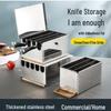 Chahua Stainless Steel 5-Slot Commercial Knife Holder