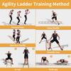 Agility Ladder &  football training plate Removable For Speed Training Sports Flexibility Portable Agility Football Training