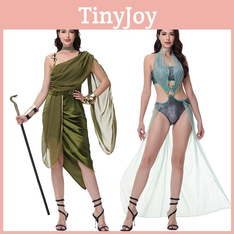 Medusa Women Cosplay Costume With Breathable Cotton For Halloween Show Stage