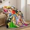 One Piece Anime Characters Blanket bedroom Blanket for Livingroom Couch lunch break Soft Cozy throw for Friend's festival Gift