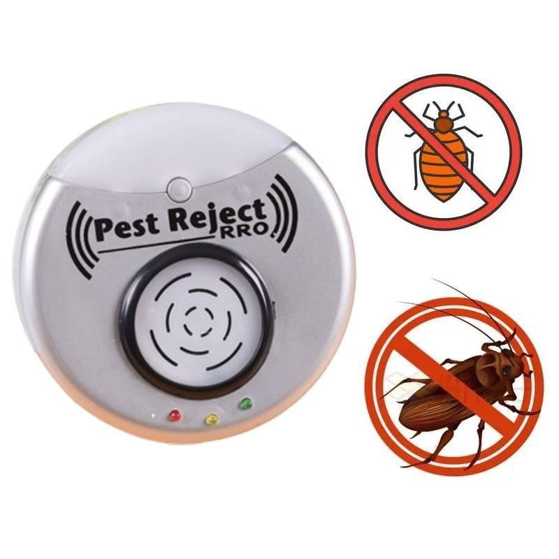 Repellente per parassiti ad ultrasuoni Dispositivo elettronico per il controllo di insetti e roditori Colore Argento