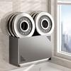 Wall Mounted Cutlery Drying Basket Carbon Steel Chopsticks Cage Tableware Drainer  for Kitchen