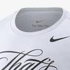 Nike Letter Print Crew Neck Casual Short Sleeve T-Shirt Men Tops White HQ2113-100